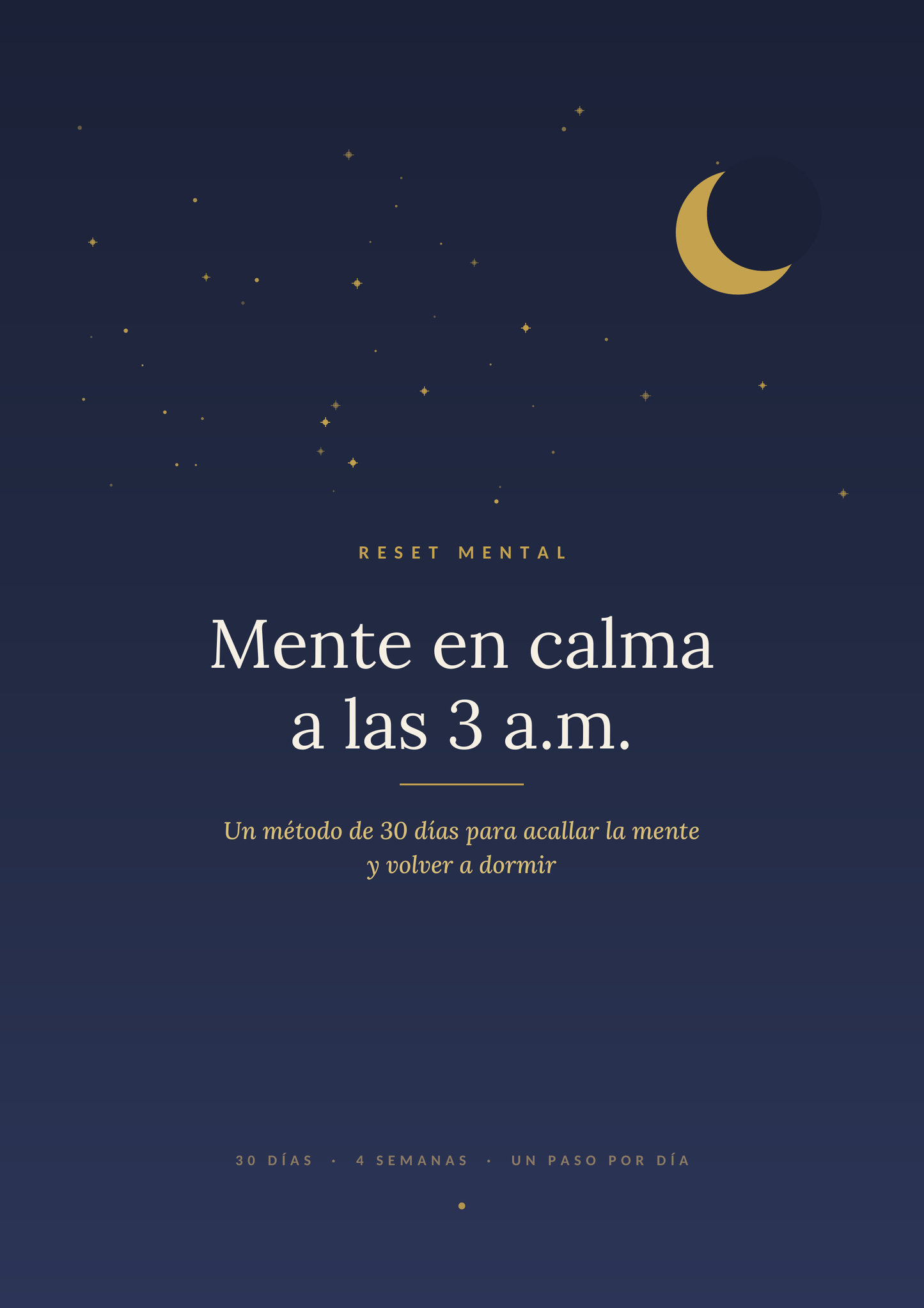 Mente en calma a las 3 a.m.